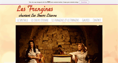 Desktop Screenshot of les-frangines.com